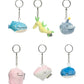 AQI Jinbesan Whale Plush Keychain Blind Box - 1 out of 6 pcs