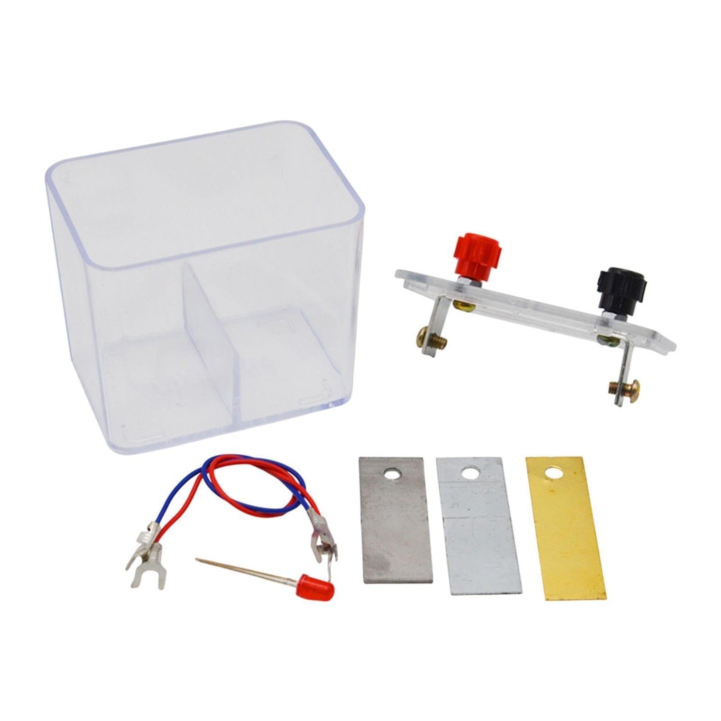 Heavenglow Primary Galvanic Cell Experiment High School Chemistryteaching Tools Kit|1 Primary Galvanic Cell Lab Experiments Kit|