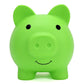 Cute Piggy Bank, Coin Bank For Boys And Girls, Children'S Plastic Shatterproof Money Bank,Children'S Toy Gift Savings Jar (Green