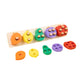 Bnf Wooden Shape Sorter Wood Sorting Stacking Toy For Baby Boys Girls 12+ Months Fruit A Baby | Toys For Baby | Developmental Ba