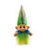 Good Luck Troll Dolls,Vintage Troll Dolls Chromatic Adorable For Collections, School Project, Arts And Crafts, Party Favors - 7.5' Tall (Include The Length Of Hair) (Jean)