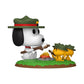 Funko Pop! Deluxe: Peanuts - Snoopy With Woodstock - (Camping) - Classic Peanuts - Collectable Vinyl Figure - Gift Idea - Official Merchandise - For Kids & Adults - Cartoons Fans