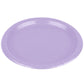Lavender Round Paper Plates - 10' (20 Pc) - Perfect For Parties, Picnics, & Everyday Meals