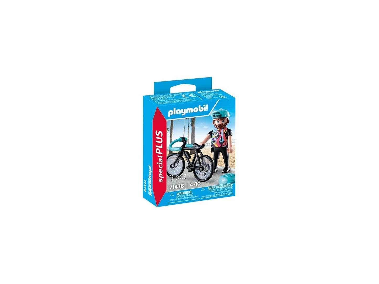 Playmobil Special Plus 71478 Paul Road Cyclist From 4 Years