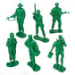 U. S. Toy Large Toy Soldiers - Rubber Army Figurines, Model 7958