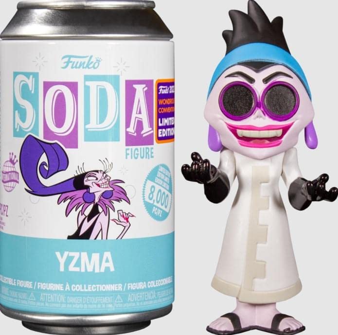 Yzma Emperor'S New Groove Soda Vinyl Figure Wondercon 2022 Exclusive