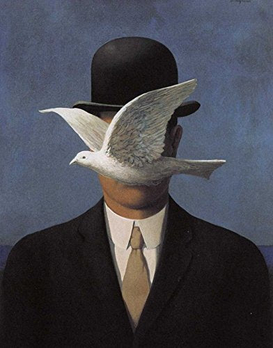 Parastone Man with Hat and Dove Sculpture - Hand-Painted Resin Art - 6" x 5.25" x 5" - Multicolor - Model MAG04