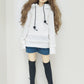 30Cm / 45Cm / 60Cm Doll Clothes 1/3 1/4 1/6 Bjd Doll Accessories Bjd Sd Diy Fashion Hoodie Toys Dolls Clothing (1/4,White)