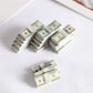 1:12 Dollhouse Miniature Scene Model Mini 150 Pieces Dollar Bills Set (Multicolored)