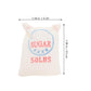 6pcs Mini Flour Cloth Bag Toy House Ornament Decorations Dollhouse Miniature Salt Miniature Flour Bag Dollhouse Dollhouse Sugar Packet White