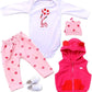 Reborn Baby Clothes Reborn Dolls Clothes For 17-22 Inch Newborn Baby Doll Girl, Baby Doll Clothes Outfit Accessories Fit 17-22 I