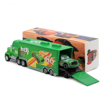 SVORUFY Car 2 3 Toys, Truck and Car Set, Car Movie Car, Metal and Plastic Material, Children's Christmas and Birthday Gifts (Chi
