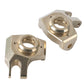 RZXYLRC Heavy Duty Brass Front Steering Knuckles Carrier Weights for 1/10 RC Crawler SCX10 II 90046 Upgrades