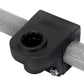 Scotty #245-BK Rail Mounting Adapter, 1-1/4  Square or Round Rail