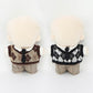 Niannyyhouse 10Cm Plush Doll Clothes Shirt Pants Tie Vest Campus Suit Dolls Accessories (Black)