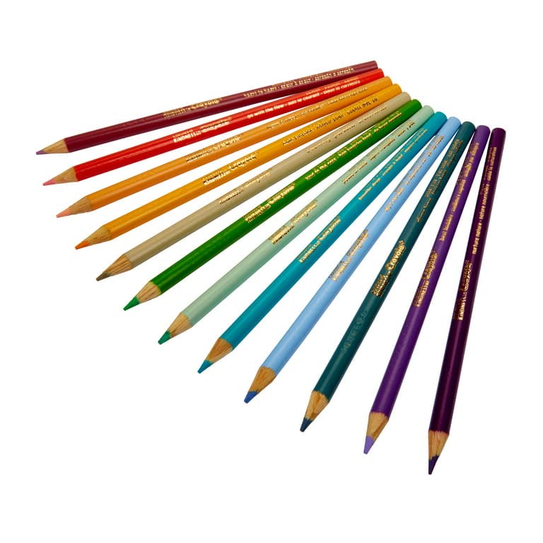12CT COLORED PENCIL COLORS KINDNESS