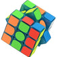 Tanch Blue Fluorescent Speed Cube 3X3X3 Glow In The Dark Luminous Magic Cube Puzzle Toy