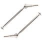 GDOOL Spare Parts Front CVD Shaft Set 25-WJ03 LG-WJ03 920-WJ03 for 1:10 9125 S920 S921 RC Car(2 PCS)