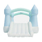 Bounceland Bouncy Castle Daydreamer Mist Bounce House, Pastel Bouncer With Slide, 12 Ft L X 9 Ft W X 7 Ft H, Ul Blower Included,
