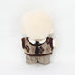 Niannyyhouse 10Cm Plush Doll Clothes Shirt Pants Tie Vest Campus Suit Dolls Accessories (Brown)