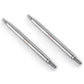 RCHUBAM 2Pcs Stainless Steel RC Links 1 Pair RC Steering Linkage Set M4 x 50mm/55mm/60mm/70mm/75mm~155mm Compatible with 1/10 Sc