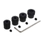 Gthele 4Pcs 32P Pinion Gear 5Mm Set Hardened 14T 15T 16T 17T 32 Pitch Gears Rc Upgrade Part With Screwdriver