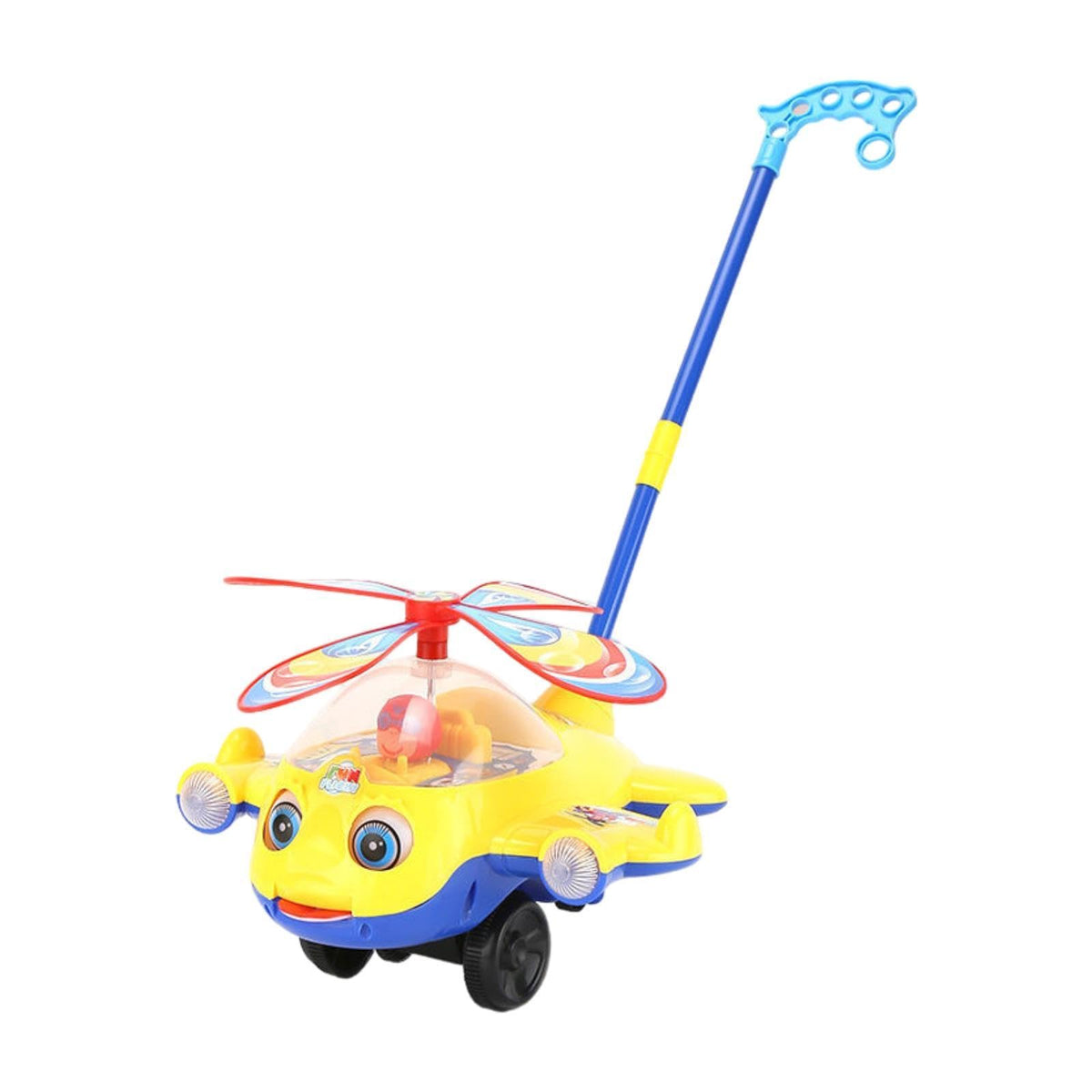 Bnf Push Along Walking Toy Sturdy Preschool Learning For Boys Girls Kids Age 13 L Yellow | Toys For Baby | Developmental Baby T