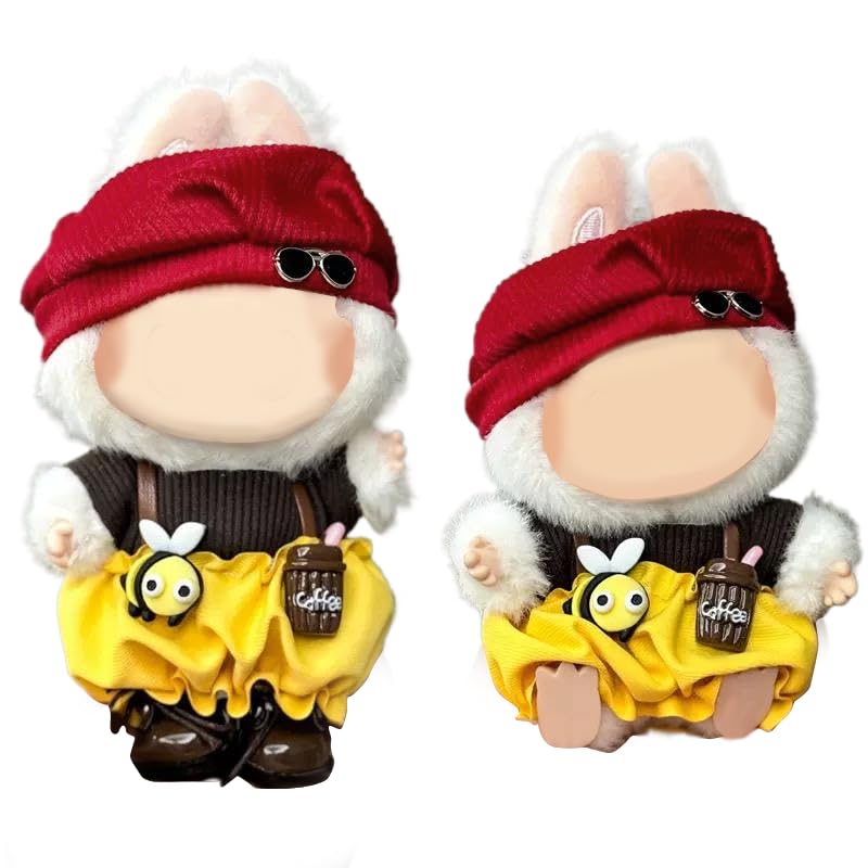 Clothes for 15-17cm/5.91-6.69  Dolls (No Doll)  Chic Designer Outfits Clothing for Doll Dressing up