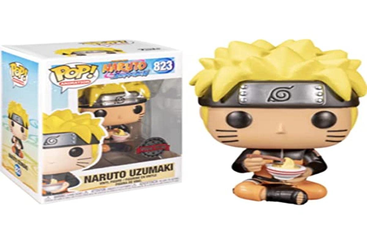 Funko Pop! Animation: Naruto Shippuden - Naruto Uzumaki Eating Ramen/Noodles Figure (Boxlunch Exclusive)