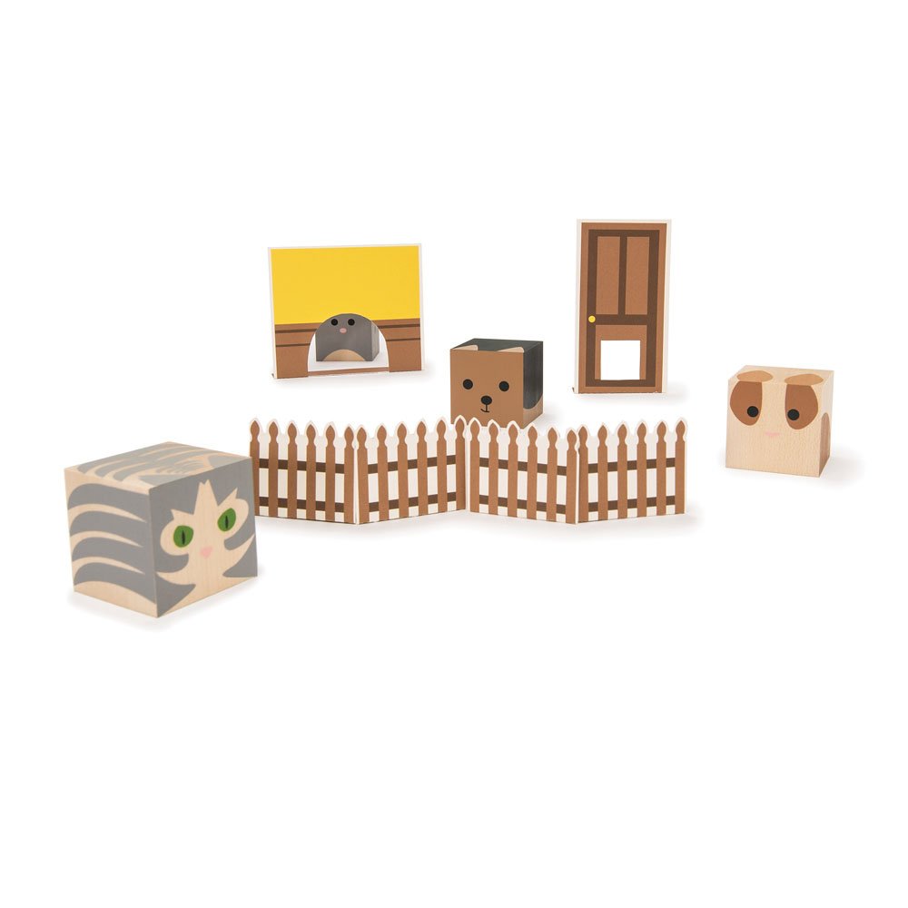 Uncle Goose Cubelings Pets - Made In The Usa