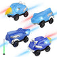 Tracks Cars Replacement only, Toy Cars for most Tracks Glow in the Dark, Racing Car Track Accessories with 3 Flashing LED Lights
