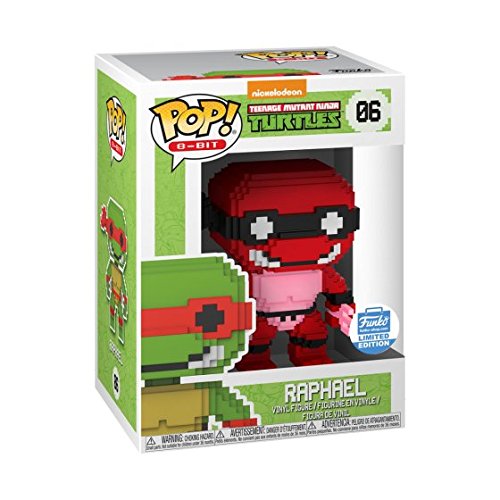 Funko 8-Bit Pop: Teenage Mutant Ninja Turtles - Neon Raphael