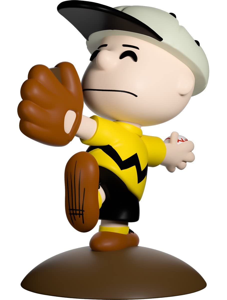 Youtooz Peanuts Charlie Brown 4.5'' Inch, Charlie Brown Vinyl Figure, Collectible Charlie Brown From Peanuts Peanuts Collection