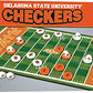 Masterpieces Ncaa Oklahoma State Cowboys, Checkers Board Game, For Ages 6+