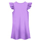 Girls Game Casual Graphic Dress Gaming Clothes Cute Dresses Birthday Gift Purple