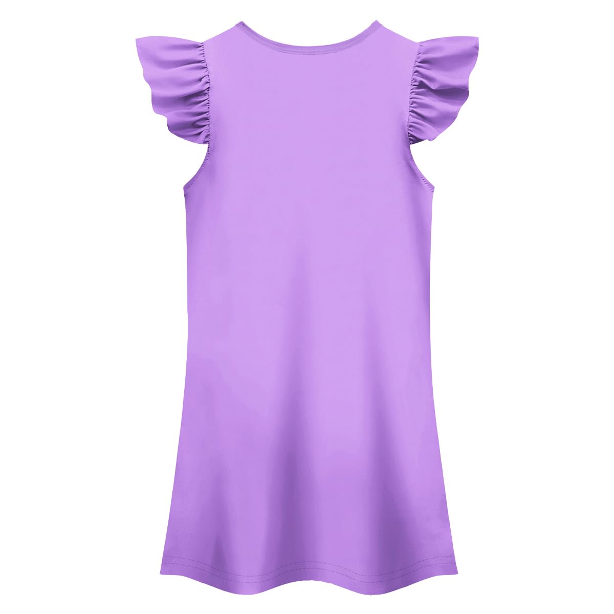 Girls Game Casual Graphic Dress Gaming Clothes Cute Dresses Birthday Gift Purple