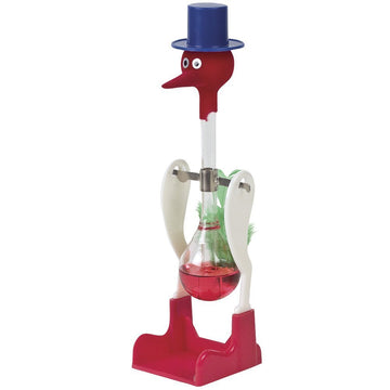 Drinking Bird Red Retro Happy Dippy