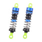KingVal Replacement 2PCS Front Shock Absorber RC Parts Compatible with WLtoys 12428 12427 12428-A 12428-D 12423 12429 RC Car