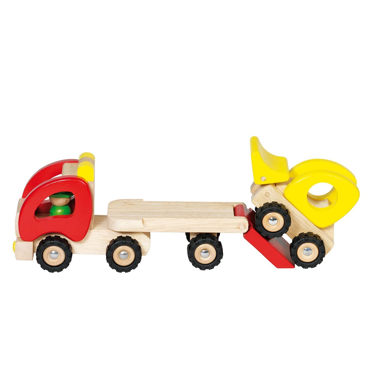 Goki Low Loader Toy Figure