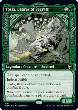 Magic: The Gathering - Toski, Bearer Of Secrets - Showcase - Kaldheim