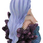 Ebros Under The Sea Blue Child Mermaid Sleeping On Coral Statue Enchansia Mergirl Decorative Figurine