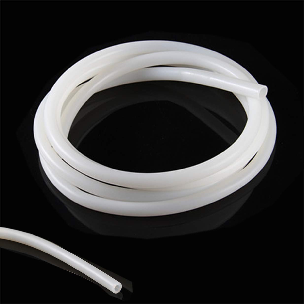 ShareGoo 2PCS 2 Meters/78.7 Silicone Fuel Line Oil Tube Pipe Tubing for RC Nitro Plane Car Buggy,1PCS 2mmx5mm,1PCS 3mmx5mm