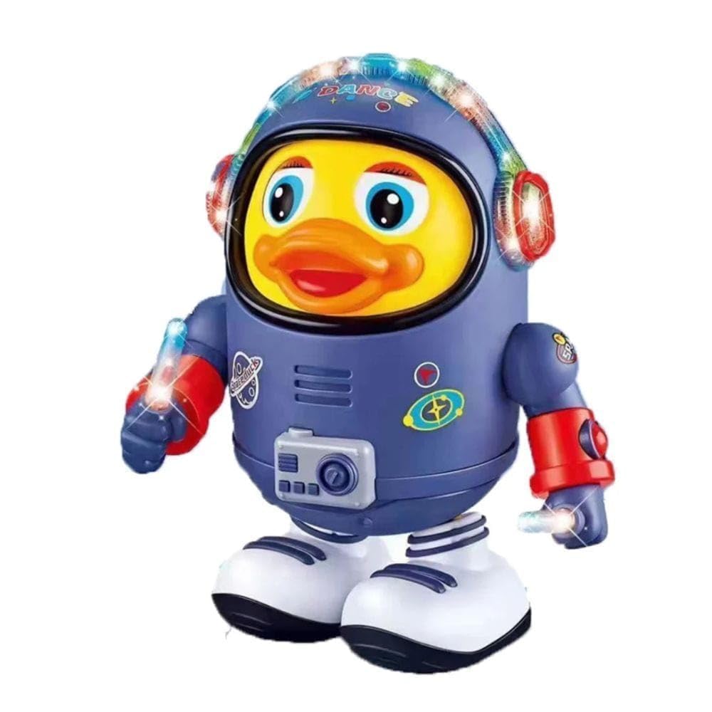 Dancing Singing Space Duck Toy with Light & Sound for Kid, Musical Glow Toy for Babies & Toddlers, Robot Duck with Flashing Ligh