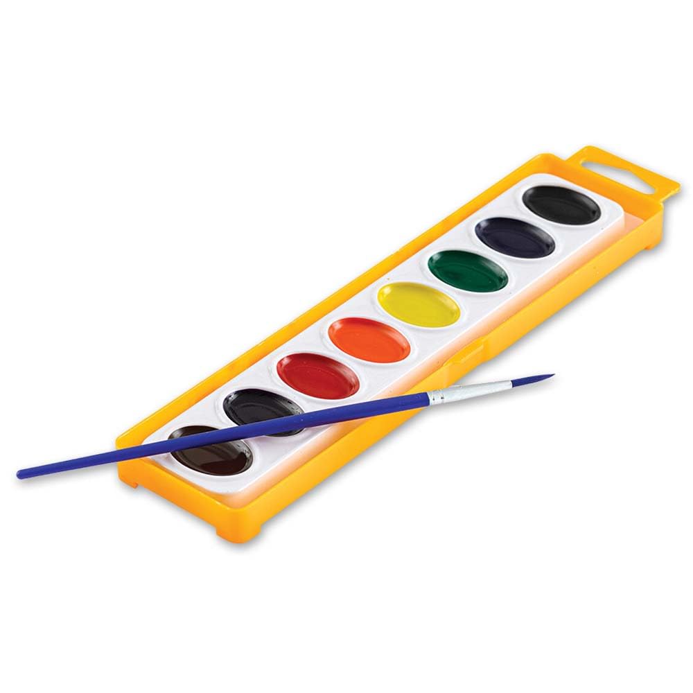 Glory 1863558 Washable Watercolor Semi Moist - Count Of 8 - Case Of 48