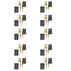 Padarsey 10 Pairs (20pcs) Compatible for TRX Plugs Lipo/NiMh Brushless ESC Battery RC Connector