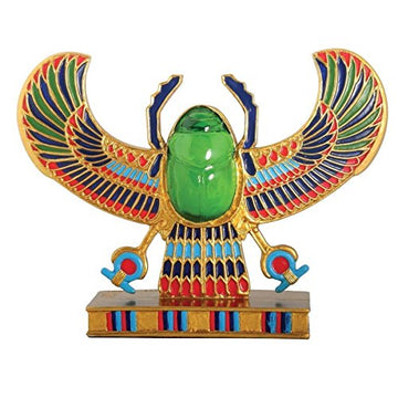 Egyptian Winged Scarab Collectible Ancient Egypt Figurine