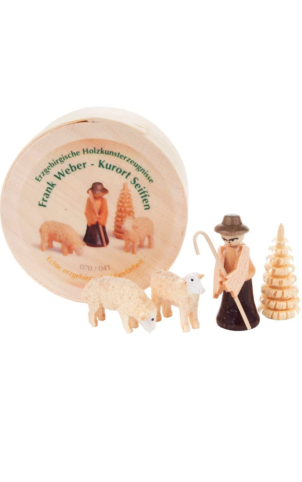 Alexander Taron 070-041 Dregeno Chip Box-Shepherd-1.5 H W x 2.5 D, Brown