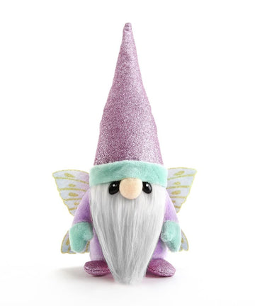 Giftcraft 473932 Pink Butterfly Gnome, 9 Inch, Polyester, Avery