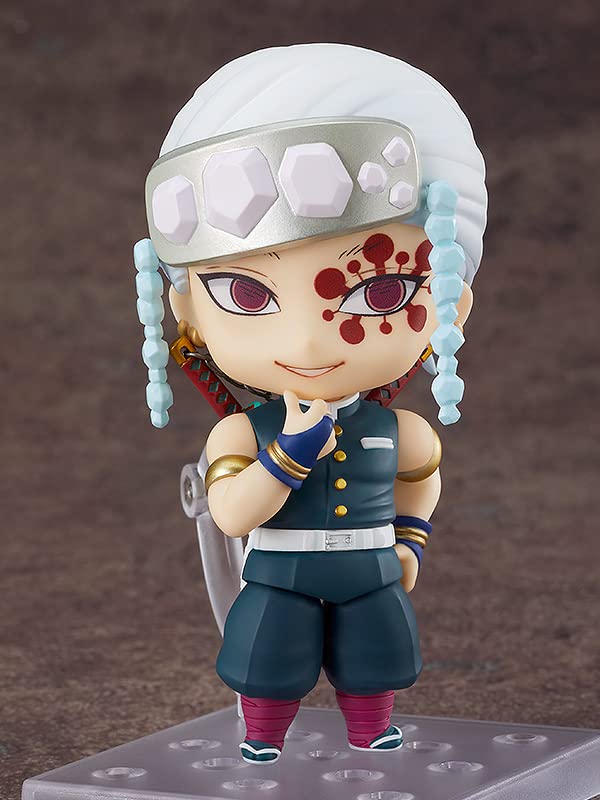 Good Smile Demon Slayer: Kimetsu No Yaiba: Tengen Uzui Nendoroid Action Figure, Multicolor