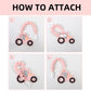Baby Food Grade Silicone Tractor Truck Teether Toy With One Piece Design Pacifier Clip Holder,Teething Pain Relief Toys Gift Set